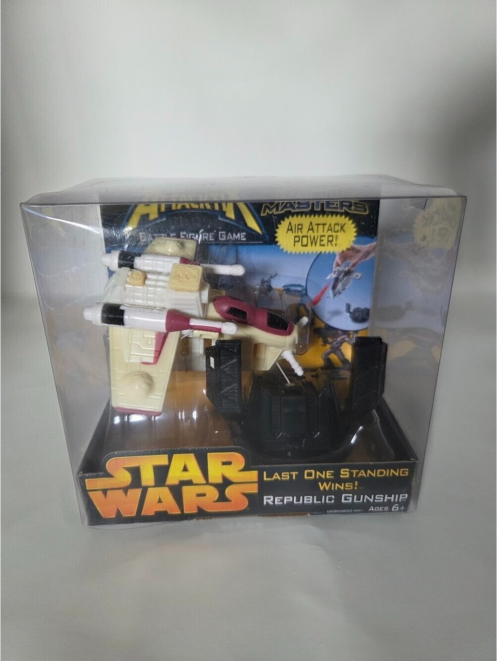 Star Wars Attacktix Republic Gunship Action Figure Game Toy Hasbro 2005